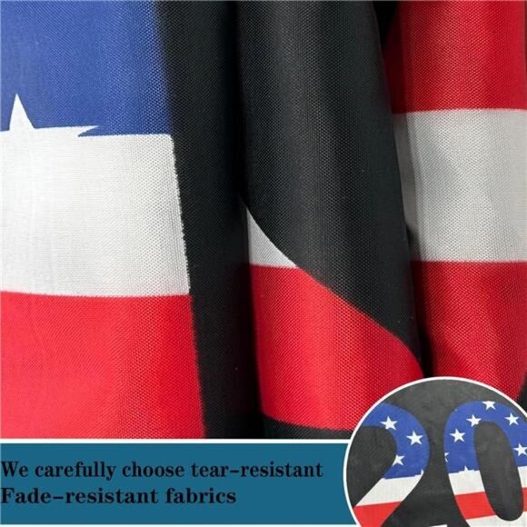 Trump 2024 Flags 3x5 Outdoor Double Sided 3 Ply Heavy Duty Take America Back - Picture 4 of 8